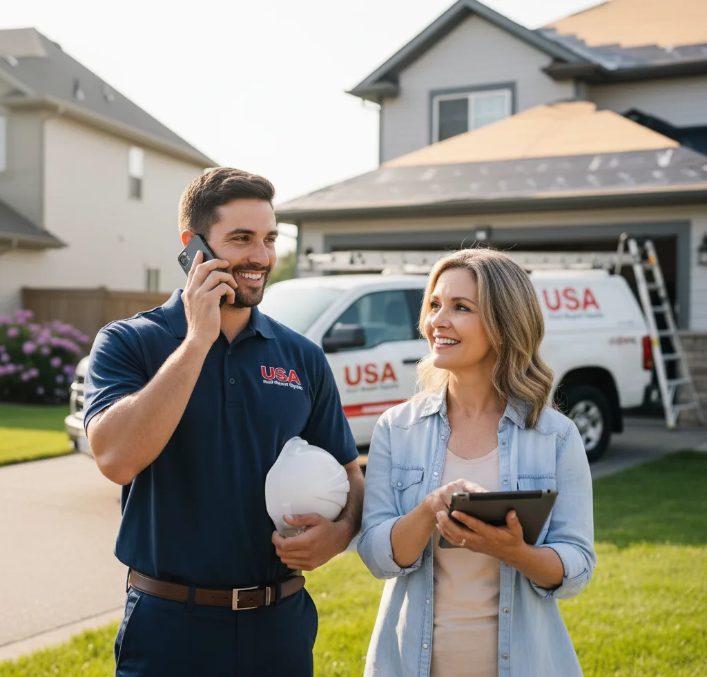USA Roof Repair Experts customer support in Spanish Fork